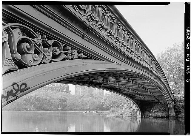 bow bridge in central park nyc. Bow Bridge Vaux 1859