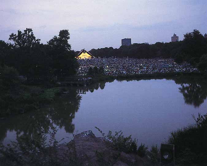 central park new york summer. At the heart of Central Park