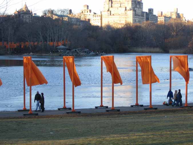 the gates central park new york city. At the heart of Central Park