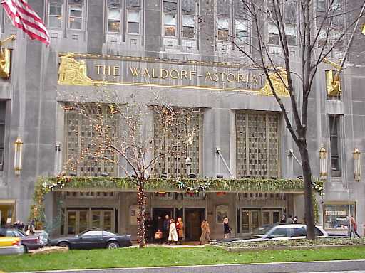 New York Architecture Images- Waldorf-Astoria Hotel