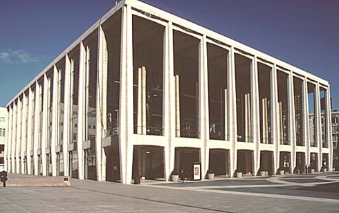 Avery Fisher Hall (formerly Philharmonic Hall), Lincoln Center for the 